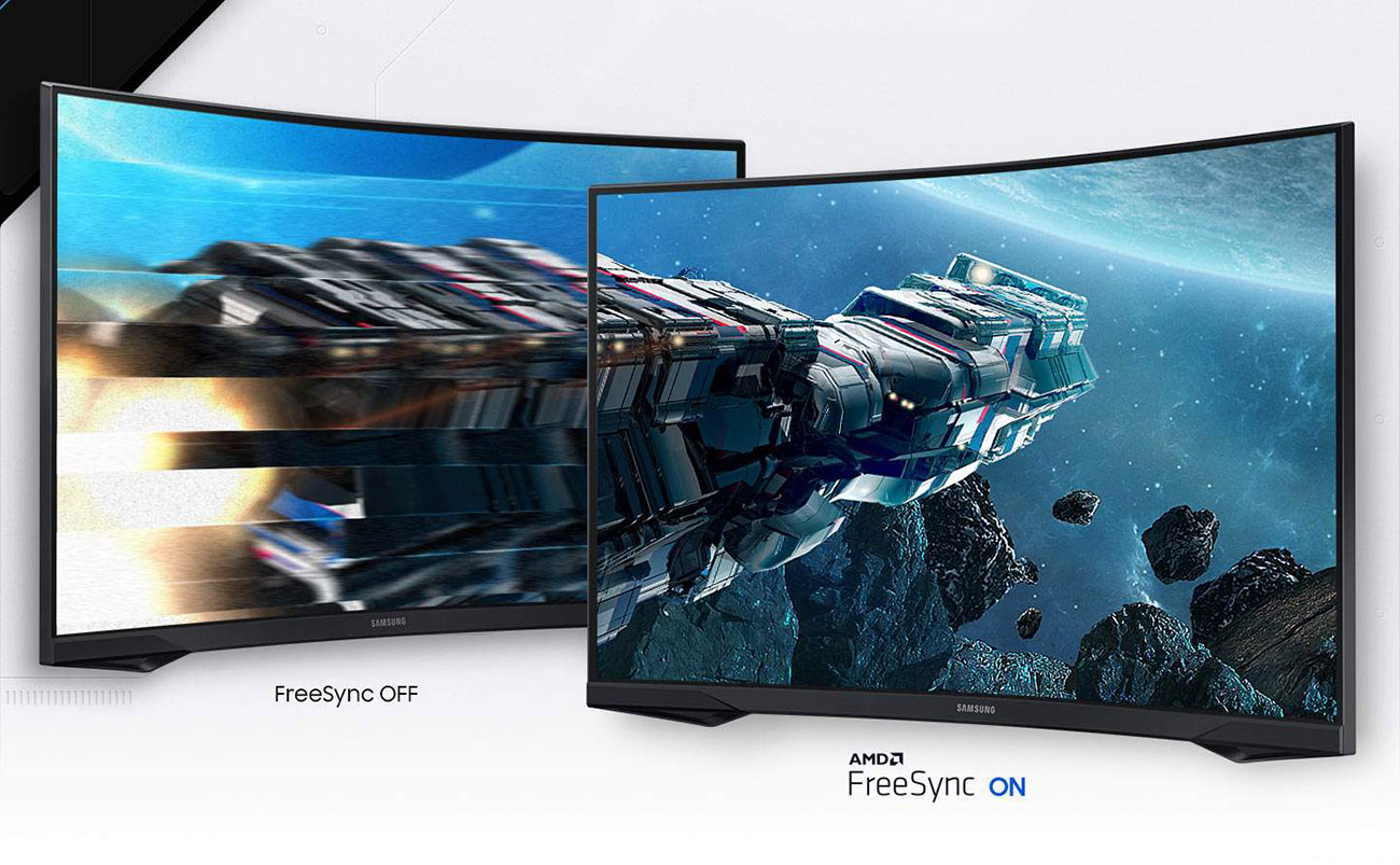 SAMSUNG Odyssey G55C Series Curved Gaming Monitor